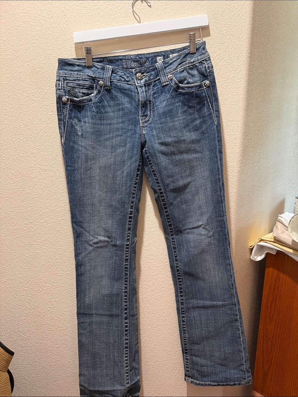 Miss Me Women's Medium Blue Boot Cut Jeans